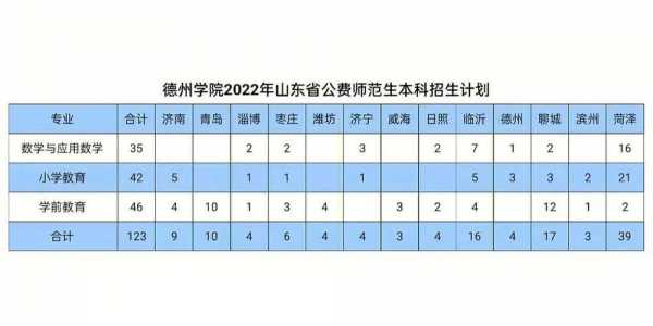 德州学院19年招生计划（德州学院2022年招生计划）