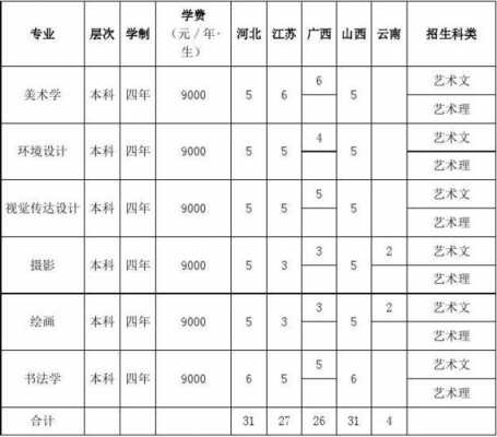 贵州一本美术学院招生计划（河北美术学院山东招生计划）