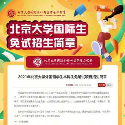 北大本科国际学生招生计划（北京大学本科国际生招生简章）