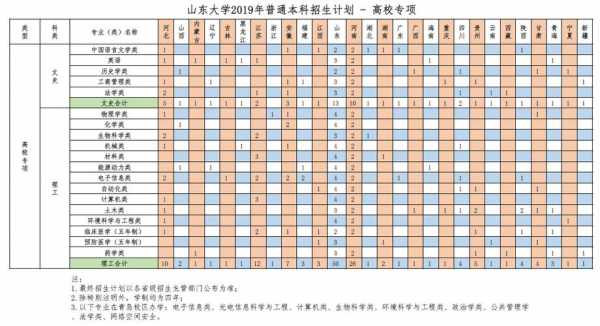 山东大学19年招生计划（山东大学2019年招生简章）